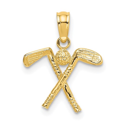 14k yellow gold golf - 14k, clubs
