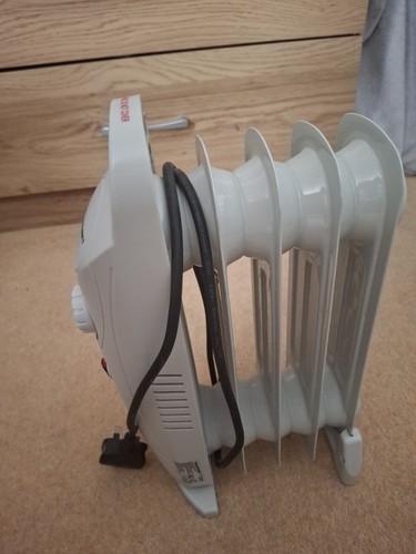 Small oil heater fin - fin, mini