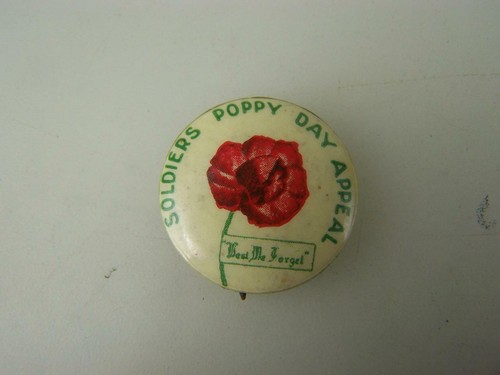1935 pin back - , soldiers