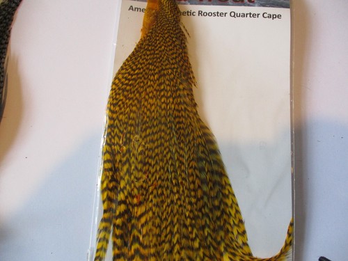 Metz premium cock cape - cock, yellow
