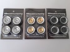 1:18 Scale RONAL TURBO 16 INCH TUNING WHEELS WITH SEVERAL COLOR OPTIONS, NEW!!