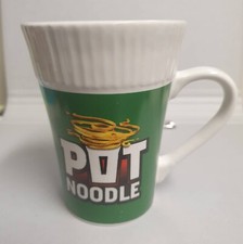 Pot Noodle Rare Mug, Green, Collectors edition.