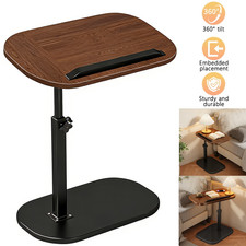 C-Shaped Compact Sofa Side End