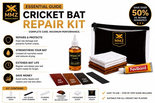 Cricket bat maintenance kit - bat,