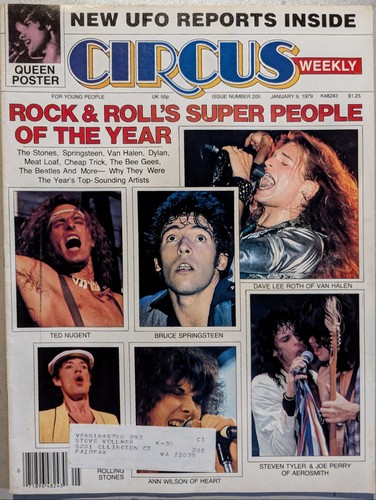 Circus magazine january 1979 - magazine,