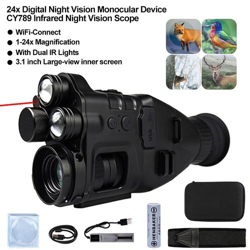 Day night vision monocular 8x - night,