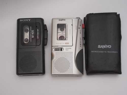Sanyo sony microcassette - sanyo,