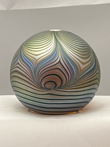 Okra glass 2002 large - glass,