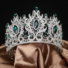 10.5cm Tall Crystal Tiara