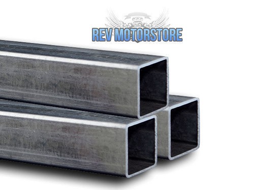 Aluminium box section tube - aluminium,