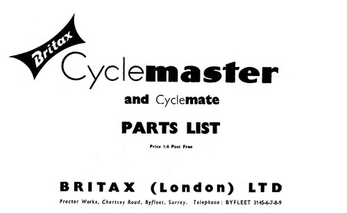 Cyclemaster cyclemate - (0485), &