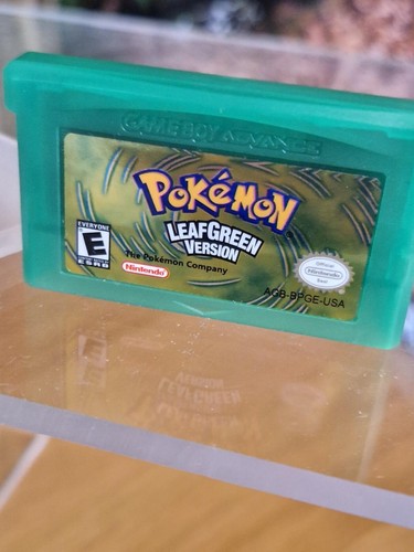 Pokemon leaf green - pokemon, gameboy