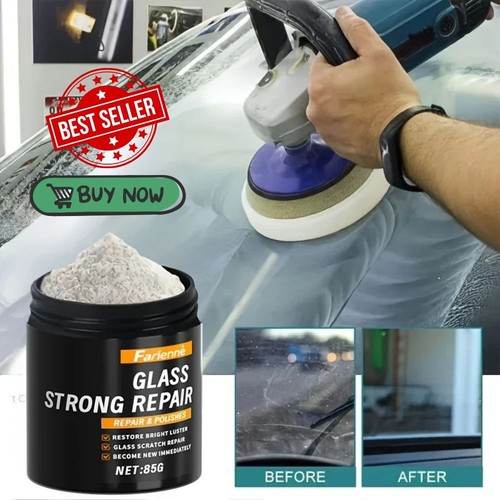 Glass scratch repair powder - glass,