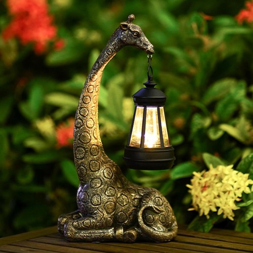 Goodeco giraffe with solar - giraffe,