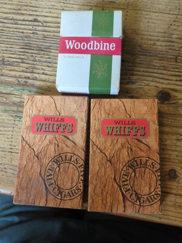 Vintage woodbine cigarettes - vintage,
