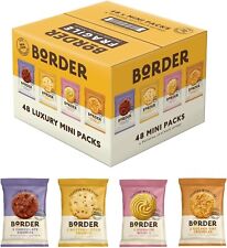 Border Biscuits 48 Luxury Mini 2 Biscuit Packs (4 Varieties)