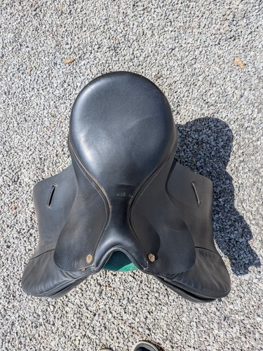 Black pony saddle - 1/2",