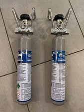 2x JBL CO2 Storage Bottle PROFLORA M500, 500g, with Cage MOT until 2030