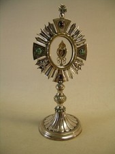 Antique reliquary silver