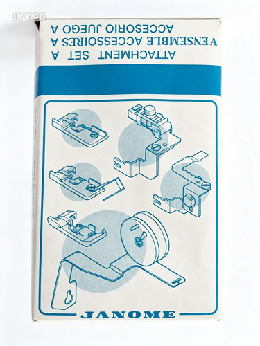 Janome overlocker attachment - janome,