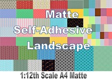 DOLLS HOUSE WALLPAPER STICK-ON