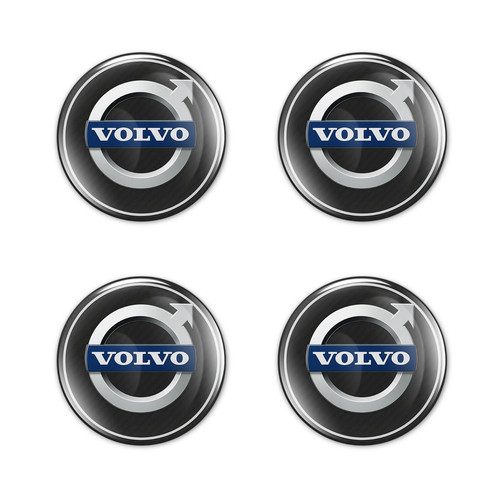 Volvo domed stickers pcs - volvo,