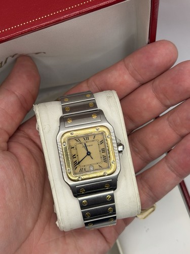 Cartier santos 29mm metal - santos,