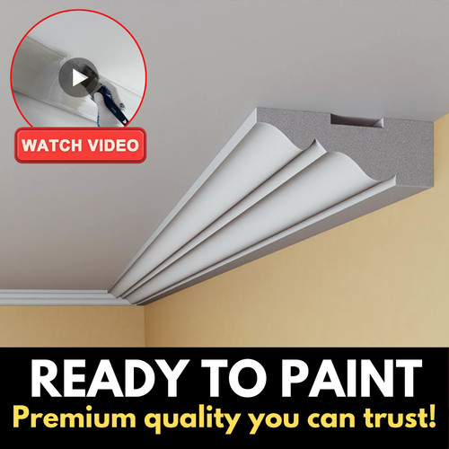 Coving cornice flat ceiling - cornice,