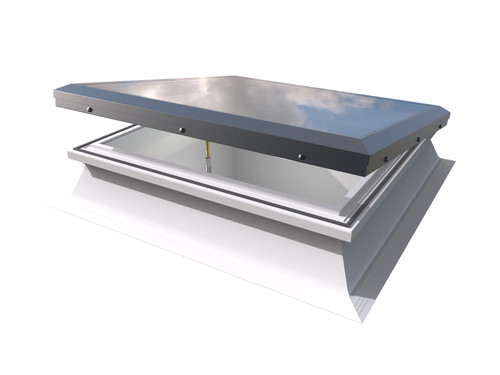 Flat roof glass pane - glass,