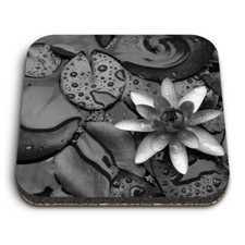 Square MDF Magnets - BW -