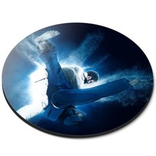 Round Mouse Mat Judo Martial
