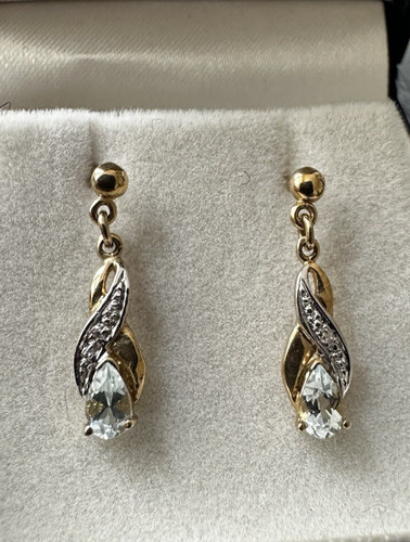 Vintage yellow white gold - white,