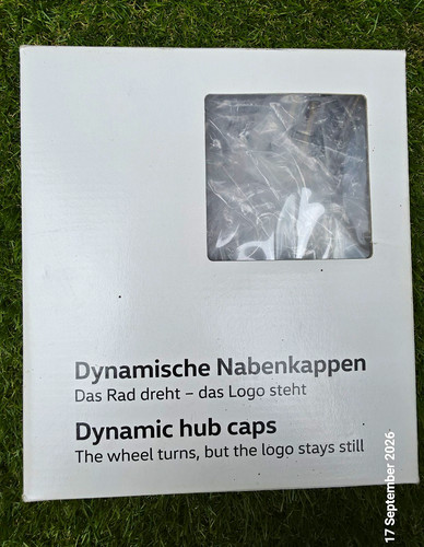 Dynamic hub caps for golf - caps,