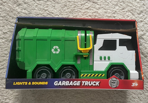 Garbage rubbish truck toy - truck,