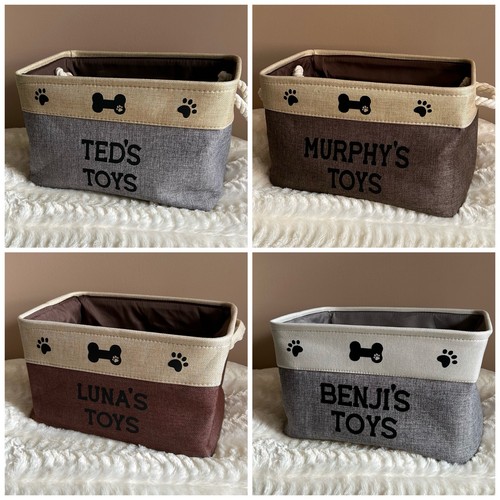Personalised canvas dog - personalised, toy