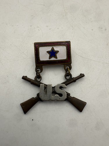 Antique patriotic crossed - us,