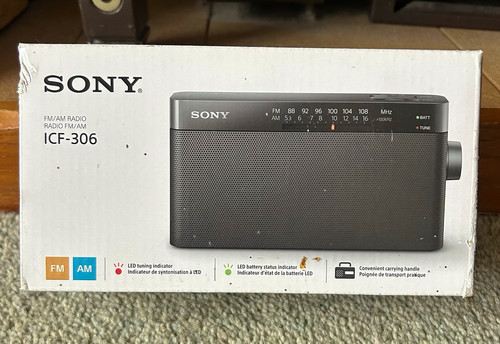 Sony icf 306 portable - sony, icf-306