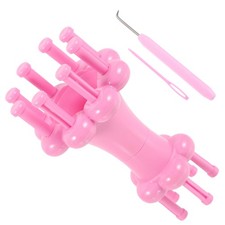  Knitting Looms and Supplies Bracelets Kit Rope Making with Yarn Tool