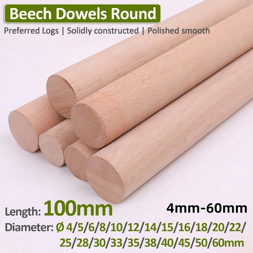 Beech wooden rod diameter - wooden,