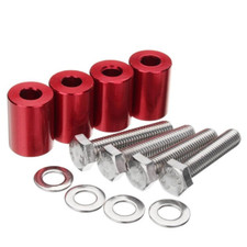 Billet Car Bonnet Hood Vent Spacer Riser Kit For Car Engine Turbo Engine Swap