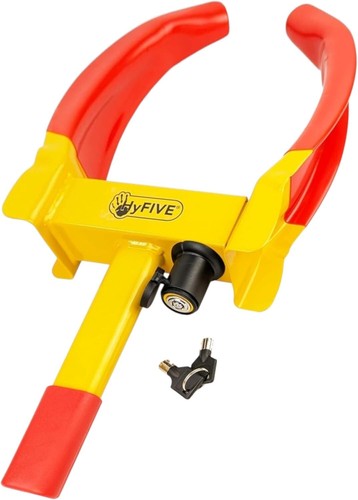 Wheel clamp for car trailer - wheel,