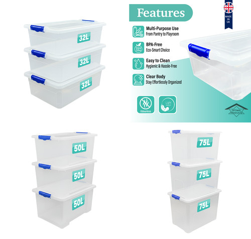 Pack plastic stackable - pack, of