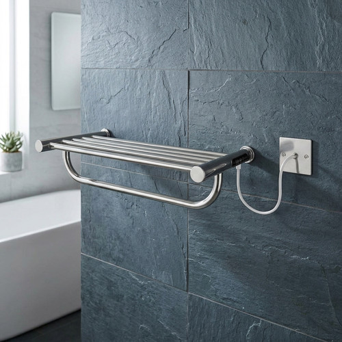 Electric heated towel - heated,