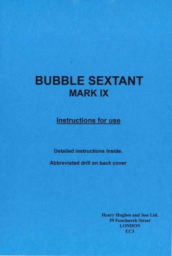 Bubble sextant ix - mk,