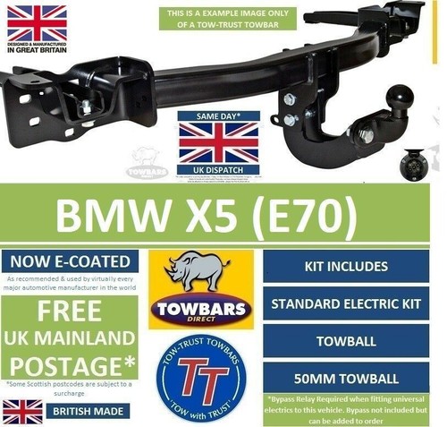 Flange towbar fit bmw x5 - towbar,
