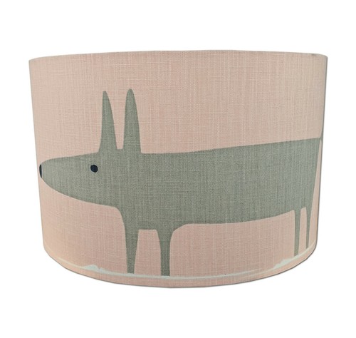 Lampshade fox blush pink - lampshade,