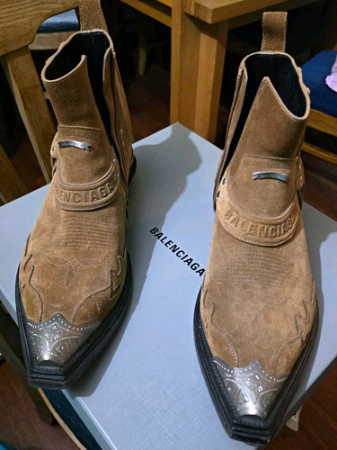 Balenciaga men brown suede - balenciaga,