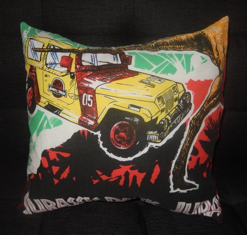 Jurassic park jeep cushion - park,