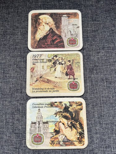 Stella artois beer mats - artois,