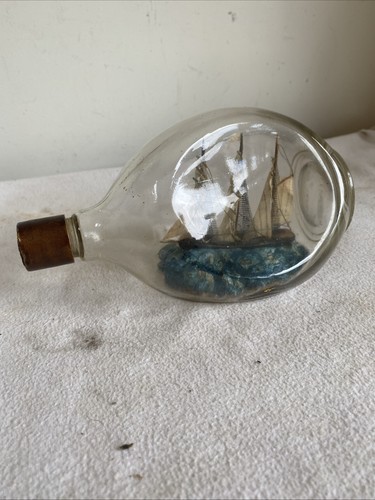 Vintage ship bottle - vintage, a